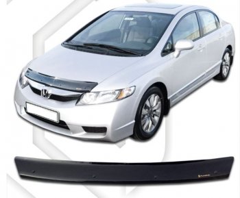 Дефлектор капота USA CA-Plastiс Honda Civic  FD (2005-2011) седан дорестайлинг, седан рестайлинг
