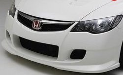 18 999 р. Передний бампер INGS Extreem Honda Civic FD седан дорестайлинг (2005-2008) (Неокрашенный)  с доставкой в г. Керчь. Увеличить фотографию 2