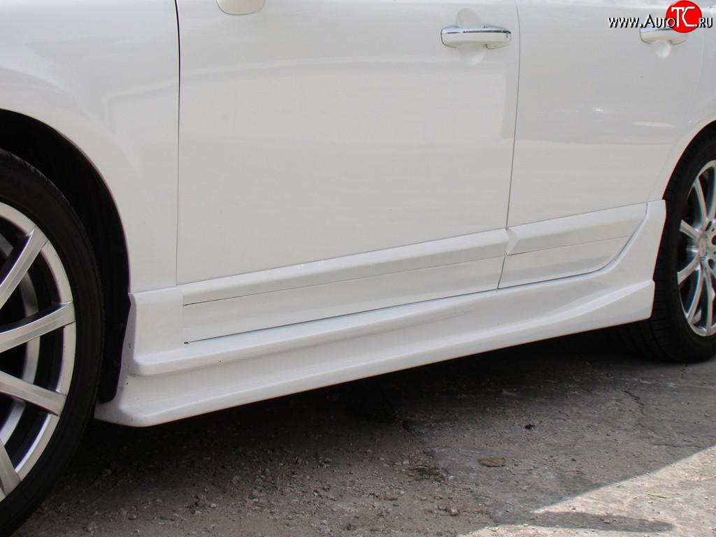 15 999 р. Пороги накладки INGS Extreem Honda Civic FD седан дорестайлинг (2005-2008) (Неокрашенные)  с доставкой в г. Керчь