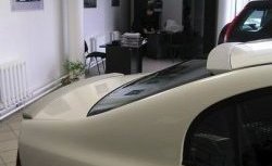 4 149 р. Лип спойлер CT Honda Civic FD седан дорестайлинг (2005-2008) (Неокрашенный)  с доставкой в г. Керчь. Увеличить фотографию 2
