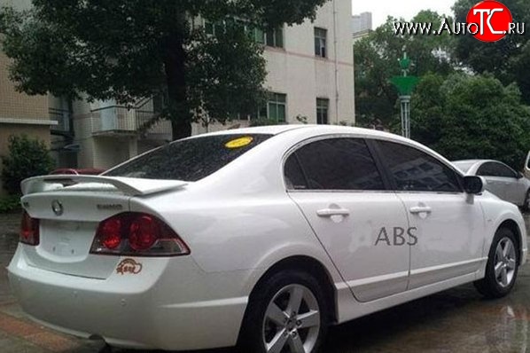 5 399 р. Спойлер M-VRS Honda Civic FD седан дорестайлинг (2005-2008) (Неокрашенный)  с доставкой в г. Керчь