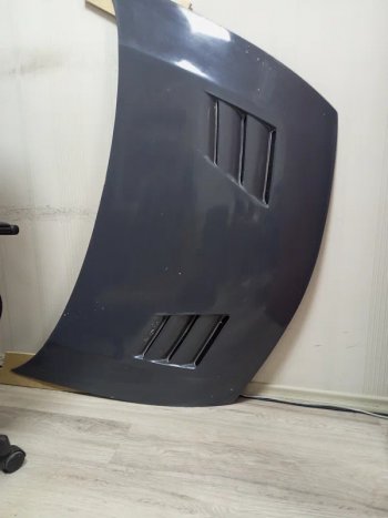 27 999 р. Пластиковый капот Mugen Style  Honda Civic  FD (2005-2011) седан дорестайлинг, седан рестайлинг (Неокрашенный)  с доставкой в г. Керчь. Увеличить фотографию 3