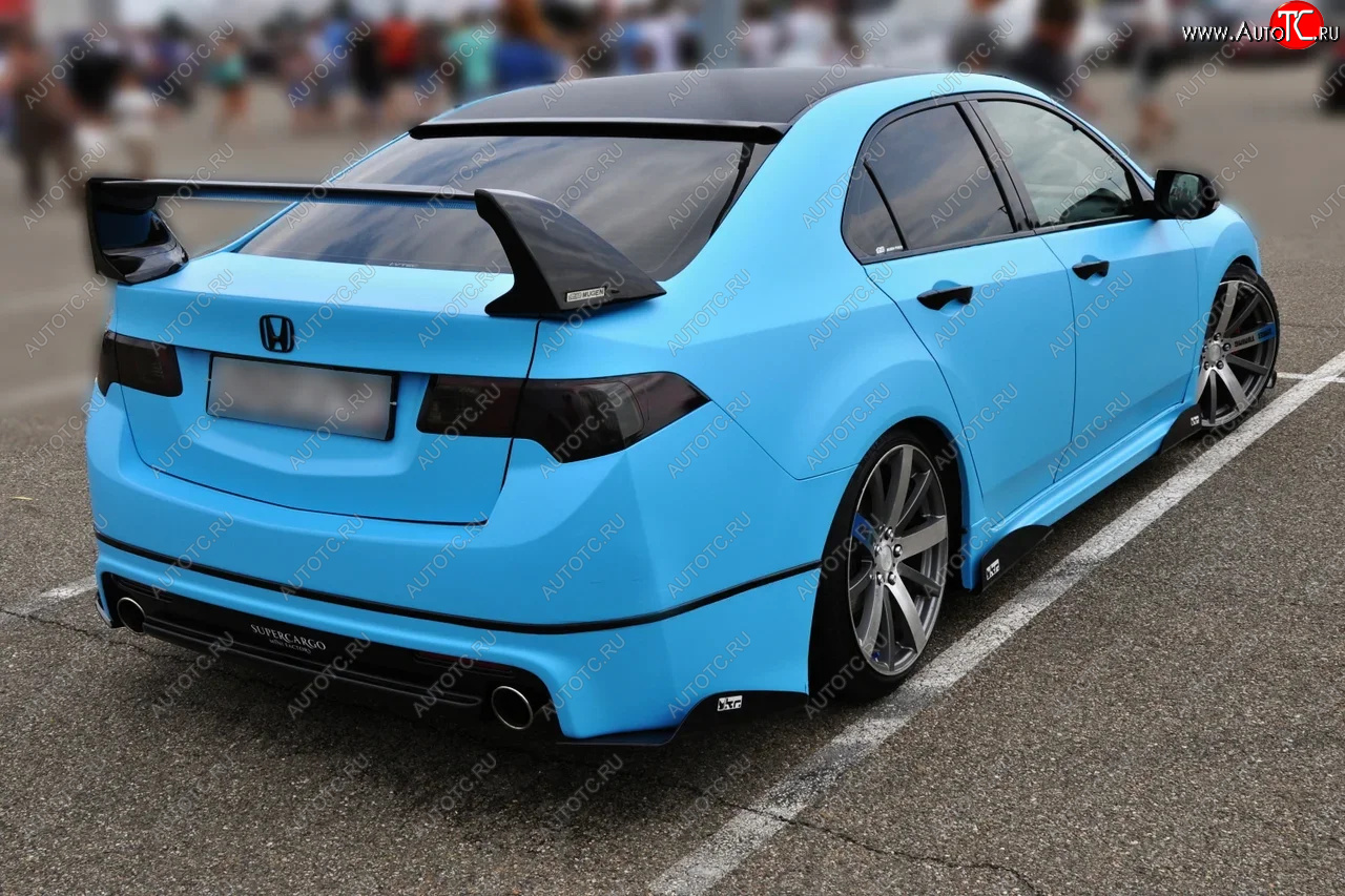 6 549 р. Спойлер Mugen  Honda Civic  FD (2005-2011) седан дорестайлинг, седан рестайлинг (Неокрашенные)  с доставкой в г. Керчь