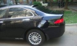4 399 р. Козырёк на заднее стекло CT Honda Accord 7 CL седан дорестайлинг (2002-2005) (Неокрашенный)  с доставкой в г. Керчь. Увеличить фотографию 2