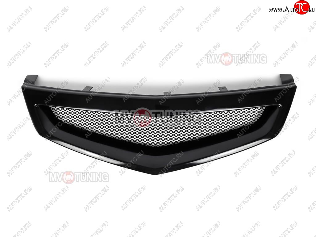 3 899 р. Решетка радиатора MUGEN  Honda Accord ( 7 CL,  7 CM) (2005-2008) седан рестайлинг, универсал рестайлинг (Без сетки, Без шильдика MUGEN, Неокрашенная)  с доставкой в г. Керчь