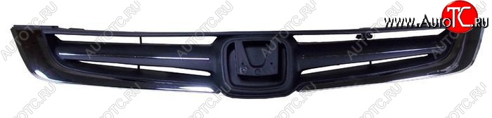 1 139 р. Решётка радиатора SAT (сингапурец)  Honda Accord ( 7 CL,  7 CM) - Inspire  4 (Неокрашенная)  с доставкой в г. Керчь