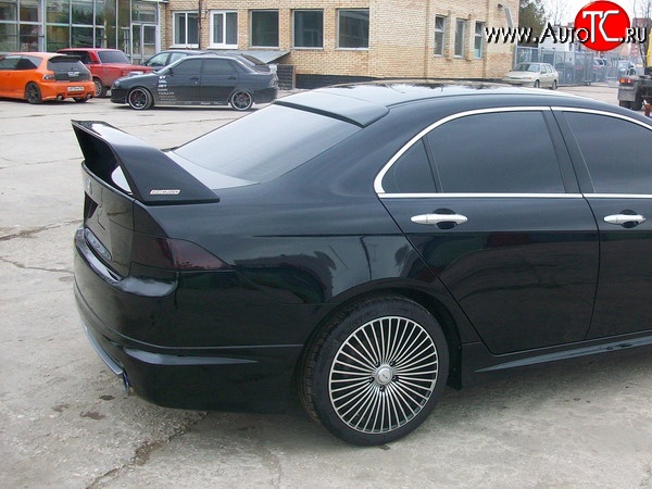 7 799 р. Спойлер Drive  Honda Accord  7 CL (2002-2008) седан дорестайлинг, седан рестайлинг (Неокрашенный)  с доставкой в г. Керчь