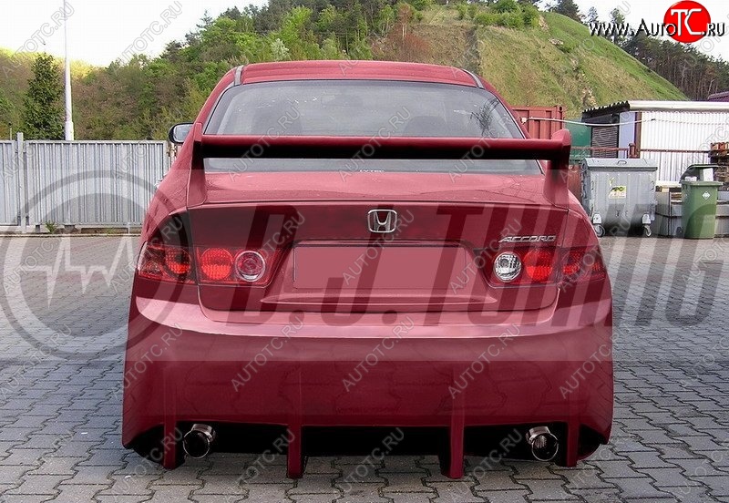 27 999 р. Задний бампер D.J. Honda Accord 7 CL седан дорестайлинг (2002-2005)  с доставкой в г. Керчь