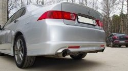 4 599 р. Дефлектор (спойлер) Elegance  Honda Accord  7 CL (2002-2008) седан дорестайлинг, седан рестайлинг (Неокрашенный)  с доставкой в г. Керчь. Увеличить фотографию 4