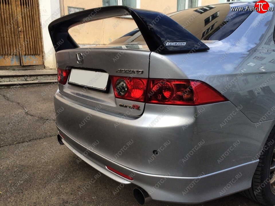 7 799 р. Спойлер MUGEN Style Honda Accord 7 CL седан дорестайлинг (2002-2005) (Неокрашенный)  с доставкой в г. Керчь