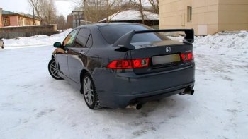 6 999 р. Спойлер Mugen  Honda Accord  7 CL (2002-2008) седан дорестайлинг, седан рестайлинг (Неокрашенные)  с доставкой в г. Керчь. Увеличить фотографию 2