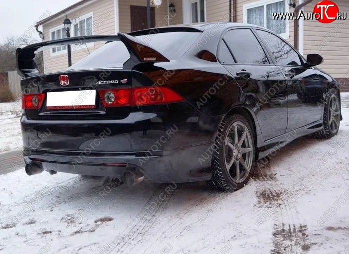 6 999 р. Спойлер Mugen  Honda Accord  7 CL (2002-2008) седан дорестайлинг, седан рестайлинг (Неокрашенные)  с доставкой в г. Керчь