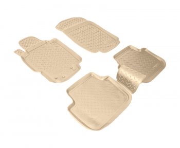 Коврики салона Norplast Unidec Honda Accord ( 7 CL,  7 CM) (2002-2008) седан дорестайлинг, универсал дорестайлинг, седан рестайлинг, универсал рестайлинг (Цвет: бежевый)