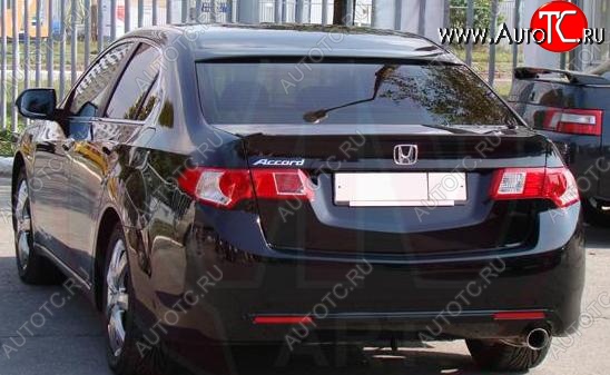4 199 р. Козырёк на заднее стекло Tuning-Sport  Honda Accord  8 CU (2008-2011) седан дорестайлинг (Неокрашенный)  с доставкой в г. Керчь