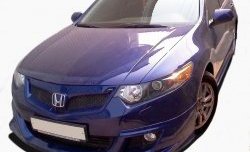 7 199 р. Накладка на передний бампер Style  Honda Accord  8 CU (2008-2011) седан дорестайлинг (Неокрашенная)  с доставкой в г. Керчь. Увеличить фотографию 3