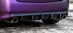 Диффузор заднего бампера Tuning-Sport Honda Accord  8 CU (2008-2011) седан дорестайлинг