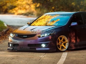 27 799 р. Передний бампер MUGEN Honda Accord 8 CU седан дорестайлинг (2008-2011) (Неокрашенный)  с доставкой в г. Керчь. Увеличить фотографию 5