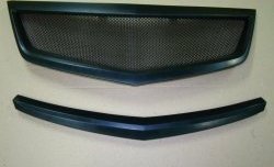 5 349 р. Решётка радиатора Sport 3  Honda Accord ( 8 CU,  8 CW) (2011-2013) седан рестайлинг, универсал рестайлинг (Неокрашенная)  с доставкой в г. Керчь. Увеличить фотографию 3