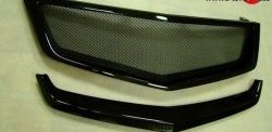 4 899 р. Решётка радиатора (дорестайлинг) Sport v3 Honda Accord 8 CU седан дорестайлинг (2008-2011) (Неокрашенная, Без сетки)  с доставкой в г. Керчь. Увеличить фотографию 2