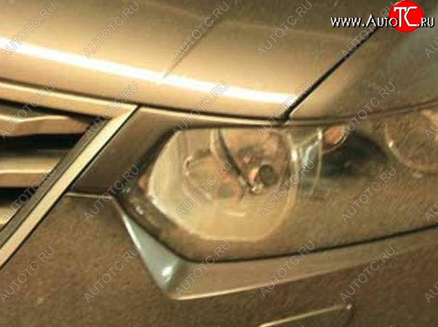 1 649 р. Реснички на фары CT Honda Accord 8 CU седан дорестайлинг (2008-2011) (Неокрашенные)  с доставкой в г. Керчь