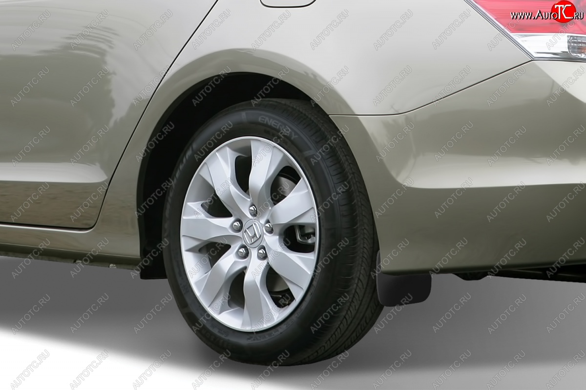 215 р. Задние брызговики Frosch Honda Accord 8 CU седан дорестайлинг (2008-2011)  с доставкой в г. Керчь