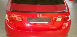 5 099 р. Накладка крышки багажника Elegance (липспойлер) Honda Accord 8 CU седан дорестайлинг (2008-2011) (Неокрашенный)  с доставкой в г. Керчь. Увеличить фотографию 6