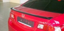 5 099 р. Накладка крышки багажника Elegance (липспойлер) Honda Accord 8 CU седан дорестайлинг (2008-2011) (Неокрашенный)  с доставкой в г. Керчь. Увеличить фотографию 5