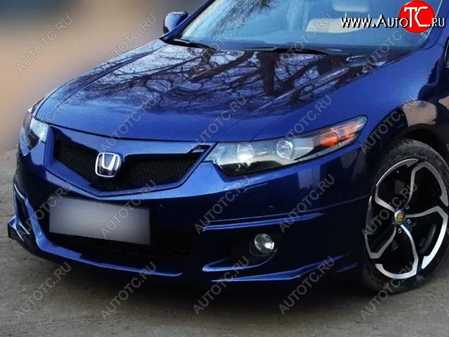 3 299 р. Решётка радиатора KURAJ Honda Accord 8 CU седан дорестайлинг (2008-2011) (Неокрашенные)  с доставкой в г. Керчь