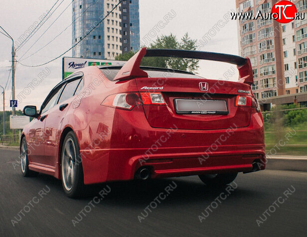 6 999 р. Спойлер Mugen Honda Accord 8 CU седан дорестайлинг (2008-2011) (Неокрашенные)  с доставкой в г. Керчь