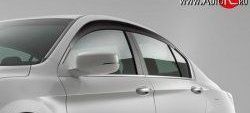 Дефлекторы окон (ветровики) Novline 4 шт. Honda Accord 9 CR седан дорестайлинг (2013-2016)