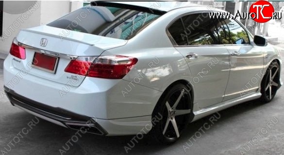 5 149 р. Козырёк на заднее стекло CT Honda Accord 9 CR седан дорестайлинг (2013-2016) (Неокрашенный)  с доставкой в г. Керчь