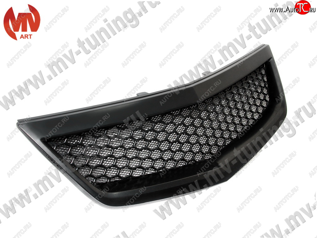 5 349 р. Решётка радиатора Sport  Honda Accord ( 8 CU,  8 CW) (2011-2013) седан рестайлинг, универсал рестайлинг (С сеткой, Неокрашенная)  с доставкой в г. Керчь