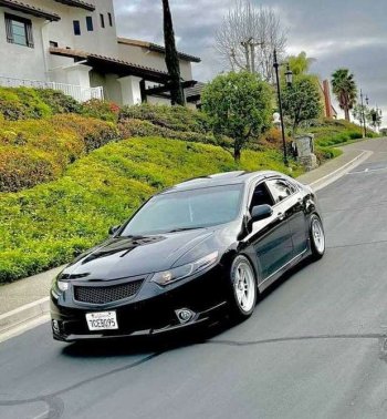 5 349 р. Решётка радиатора Sport  Honda Accord ( 8 CU,  8 CW) (2011-2013) седан рестайлинг, универсал рестайлинг (С сеткой, Неокрашенная)  с доставкой в г. Керчь. Увеличить фотографию 2