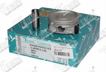 Комплект поршней с пальцами TEIKIN (K24A) Honda CR-V RE1,RE2,RE3,RE4,RE5,RE7 дорестайлинг (2007-2010)