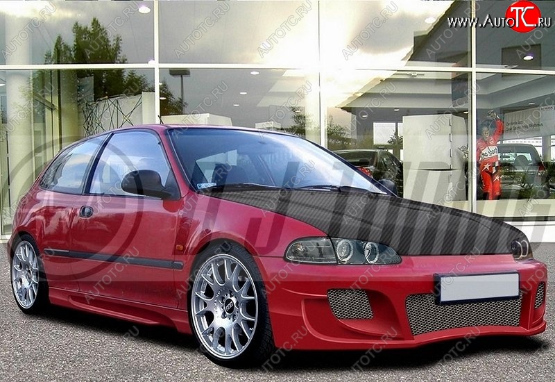 25 899 р. Передний бампер EVO Honda Civic EG седан (1992-1995)  с доставкой в г. Керчь