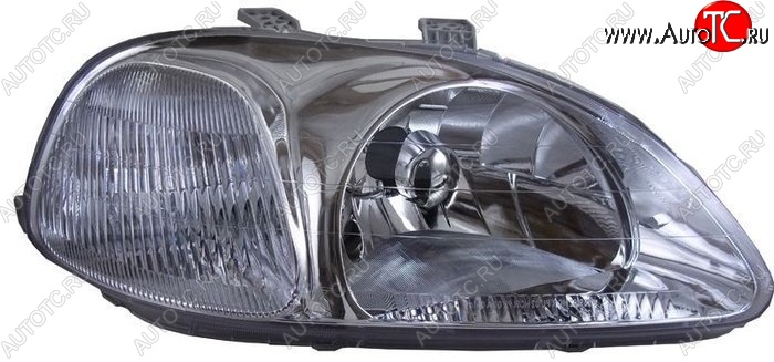 4 199 р. Правая фара SAT Honda Civic EJ,EK,EM седан дорестайлинг (1995-1998)  с доставкой в г. Керчь
