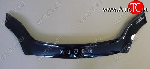 999 р. Дефлектор капота (хетчбек) Russtal Honda Civic ES седан дорестайлинг (2000-2003)  с доставкой в г. Керчь