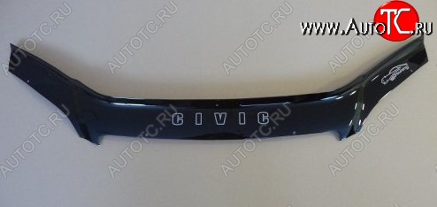 999 р. Дефлектор капота (седан) Russtal Honda Civic ES седан дорестайлинг (2000-2003)  с доставкой в г. Керчь