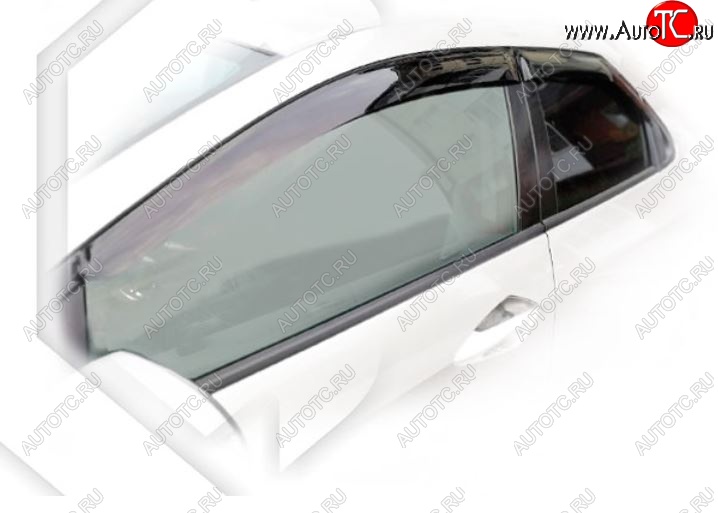1 999 р. Дефлектора окон CA-Plastiс  Honda Civic  FK,FN (2005-2011) хэтчбэк 5 дв. дорестайлинг, хэтчбэк 5 дв. рестайлинг (Classic полупрозрачный)  с доставкой в г. Керчь