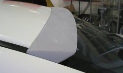 4 149 р. Козырёк на заднее стекло CT Honda Civic FD седан дорестайлинг (2005-2008) (Неокрашенный)  с доставкой в г. Керчь. Увеличить фотографию 2