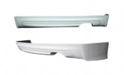 7 299 р. Накладка на задний бампер Mugen-Style Honda Civic FD седан дорестайлинг (2005-2008) (Неокрашенная)  с доставкой в г. Керчь. Увеличить фотографию 2