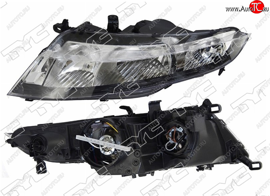 11 249 р. Левая фара (Евросвет) TYC  Honda Civic  FK,FN (2005-2011) хэтчбэк 5 дв. дорестайлинг, хэтчбэк 5 дв. рестайлинг  с доставкой в г. Керчь