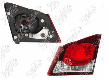 Правый фонарь в крышку багажника DEPO Honda Civic  FD (2009-2011) седан рестайлинг