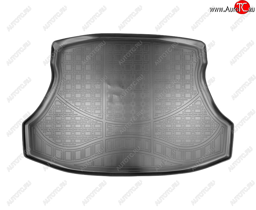 2 139 р. Коврик в багажник SD Norplast Unidec  Honda Civic  FB (2011-2016) седан (Цвет: черный)  с доставкой в г. Керчь