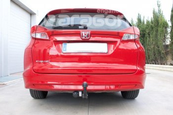 22 699 р. Фаркоп Aragon.(шар A) Honda Civic FK2 хэтчбэк 5 дв. (2011-2016)  с доставкой в г. Керчь. Увеличить фотографию 2