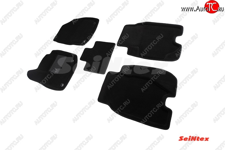 5 249 р. Комплект 3D ковриков в салон (5 дв.) Seintex  Honda Civic  FK2 (2011-2016) хэтчбэк 5 дв.  с доставкой в г. Керчь