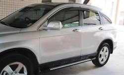 5 349 р. Комплект дефлекторов окон СТ Honda CR-V RE1,RE2,RE3,RE4,RE5,RE7 рестайлинг (2009-2012)  с доставкой в г. Керчь. Увеличить фотографию 2