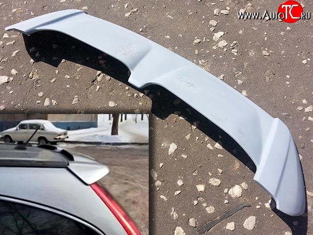 5 599 р. Спойлер Sport Honda CR-V RE1,RE2,RE3,RE4,RE5,RE7 дорестайлинг (2007-2010) (Неокрашенный)  с доставкой в г. Керчь