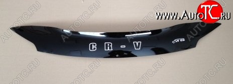999 р. Дефлектор капота Russtal (короткий) Honda CR-V RM1,RM3,RM4 дорестайлинг (2012-2015)  с доставкой в г. Керчь