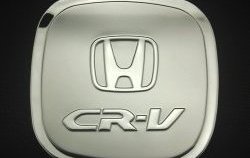 949 р. Накладка на лючок бензобака СТ Honda CR-V RM1,RM3,RM4 дорестайлинг (2012-2015)  с доставкой в г. Керчь. Увеличить фотографию 2